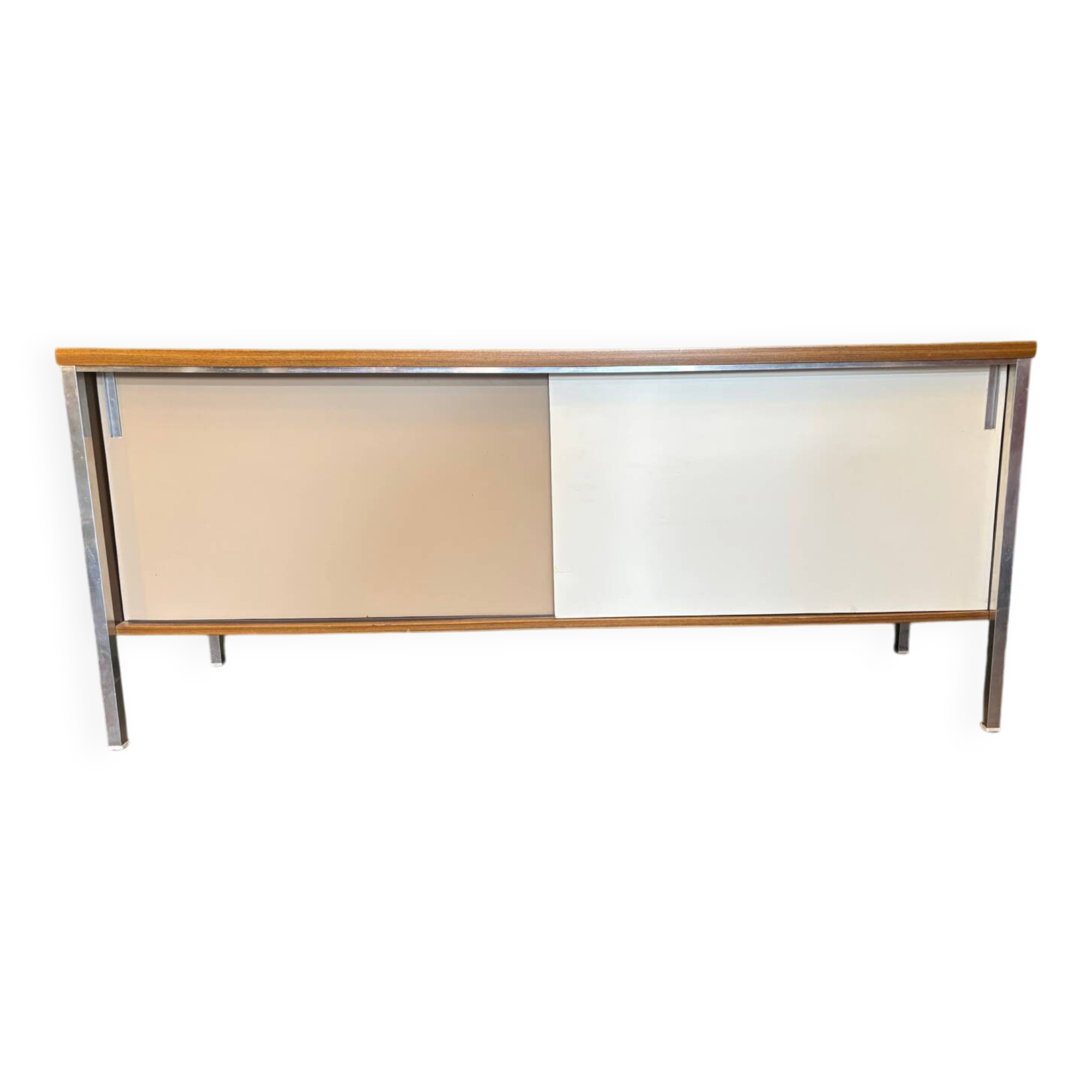 70s sliding door sideboard