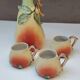 Liqueur service, pear shape
