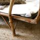 Vintage rattan bed