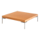 "Charles" coffee table. Oak wood. Antonio Citterio for B&B Italia.