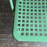 Garden chair in perforated sheet metal 1950