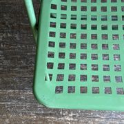 Garden chair in perforated sheet metal 1950