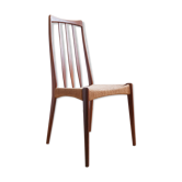 Scandinavian teak chair and rope