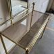Vanité vintage « dorée » composent des meubles / table console