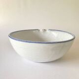 Plat terre cuite émaillée, style scandinave