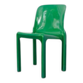 Chaise "Selene" verte par Vico Magistretti / Artemide