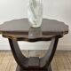 Art Deco period side table in Macassar ebony, 1930