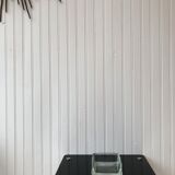 Glass-paved ashtray