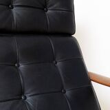 Arne Vodder Lounge Chair & Ottomane FD 164 for France & Søn