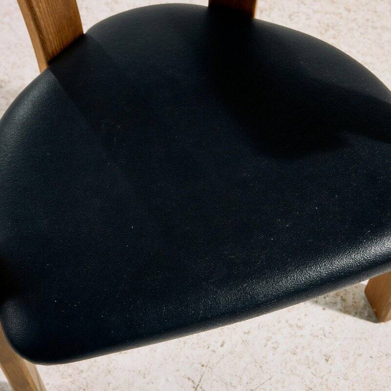 Vintage Oak Armchair by Lars Gangsø, 1970s