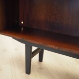 Mahogany bookcase, Danish design, 1970s, manufacturer: Omann Jun