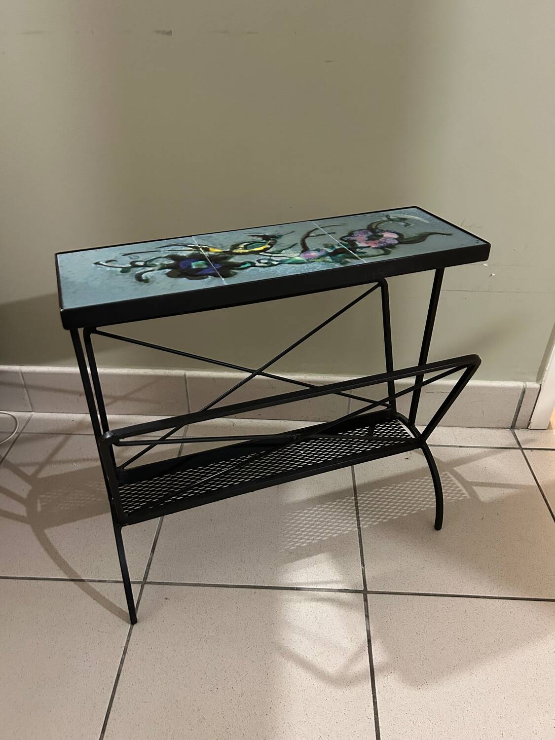 Vintage magazine rack