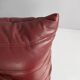 Modern French Togo leather sofa