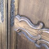 Antique oak doors