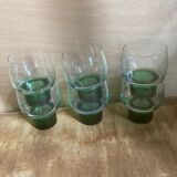 6 Luminarc water glasses