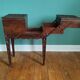 Small worker/sewing box in old carved wood