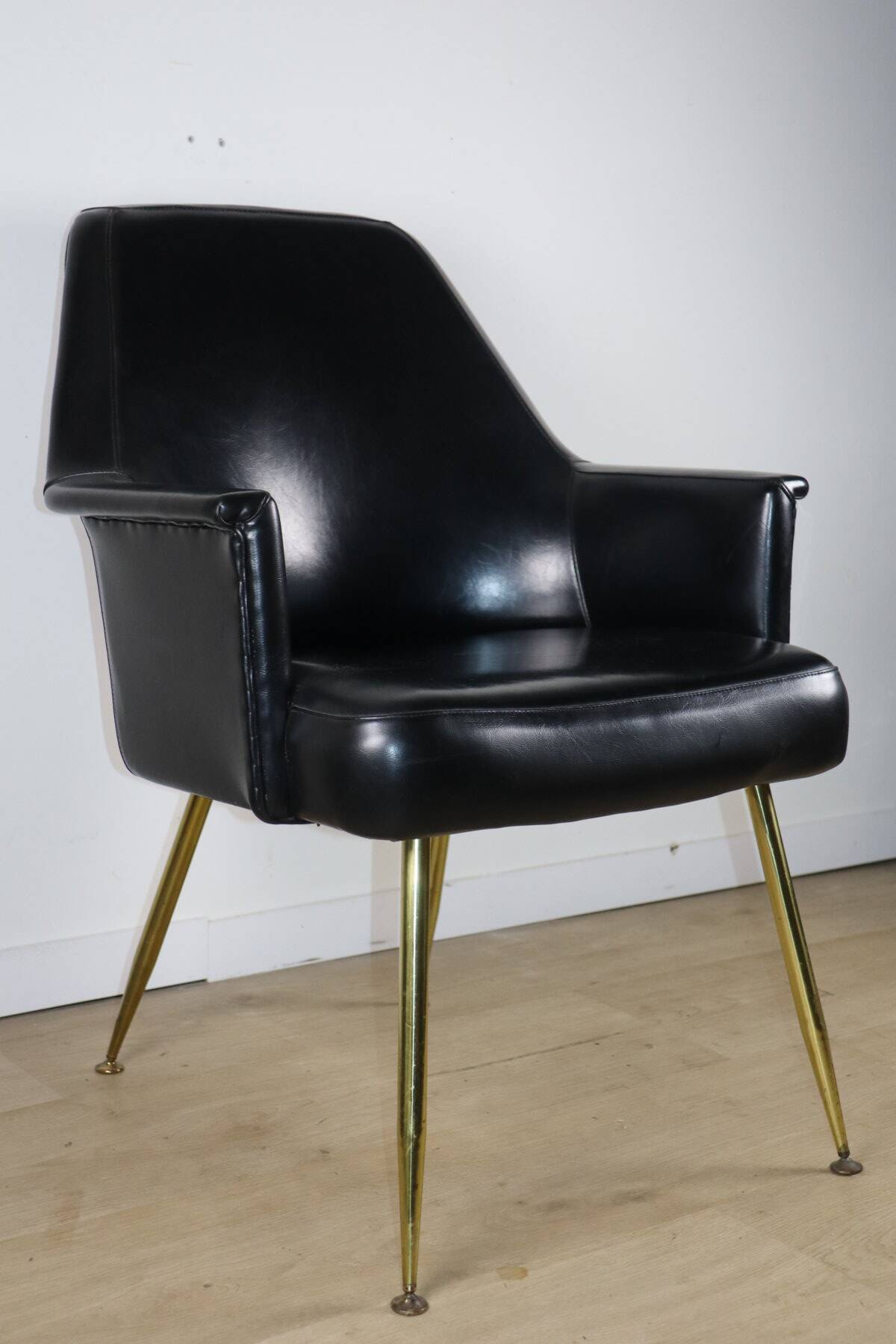 Fauteuil vintage Carlo Pagani pour Arflex, années 50