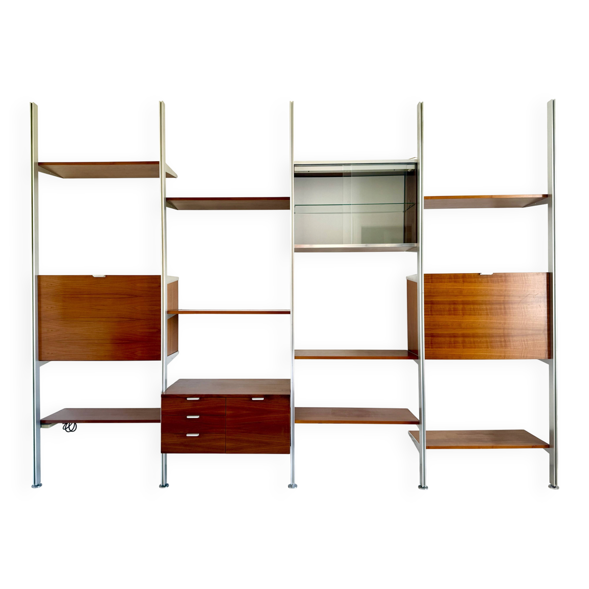Modular floor library CSS George Nelson by Mobilier International