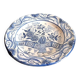 Antique plate 23.5 cm with Japonese decoration.