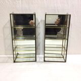 Pair of showcases