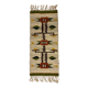 Woolen kelim wall hanging table runner Poland 1970’s