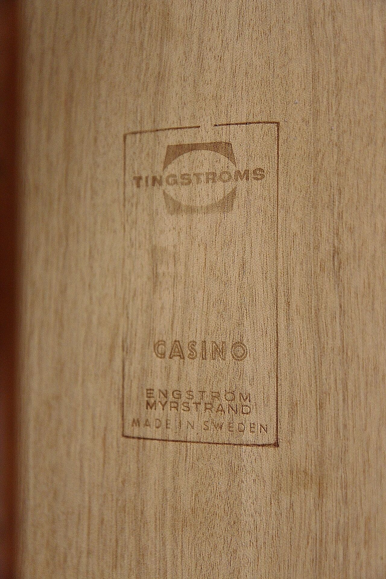 Pair of bedside tables "Casino", Engström & Myrstrand, Sweden, 1960