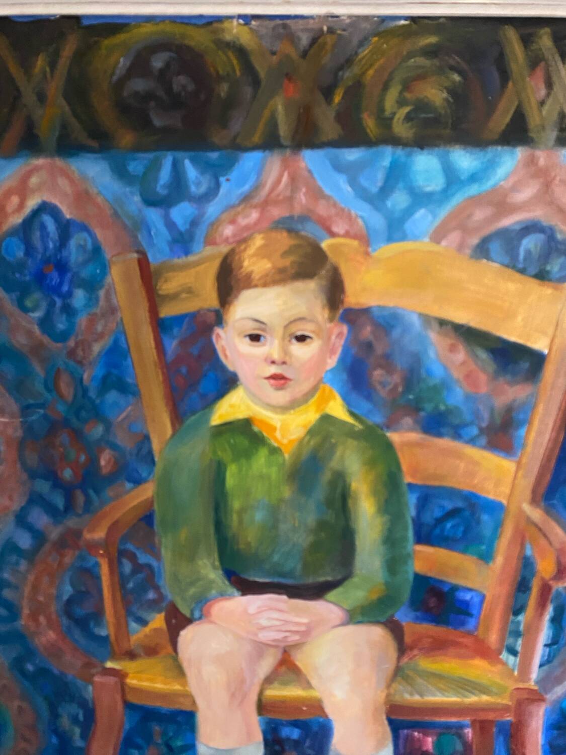 Polish school portrait of Cyan (1912-1981)