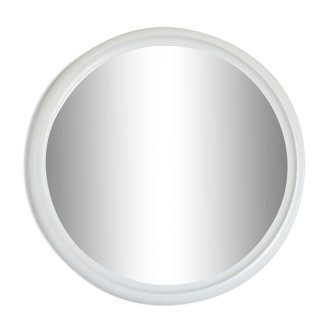 1970s vintage round mirror