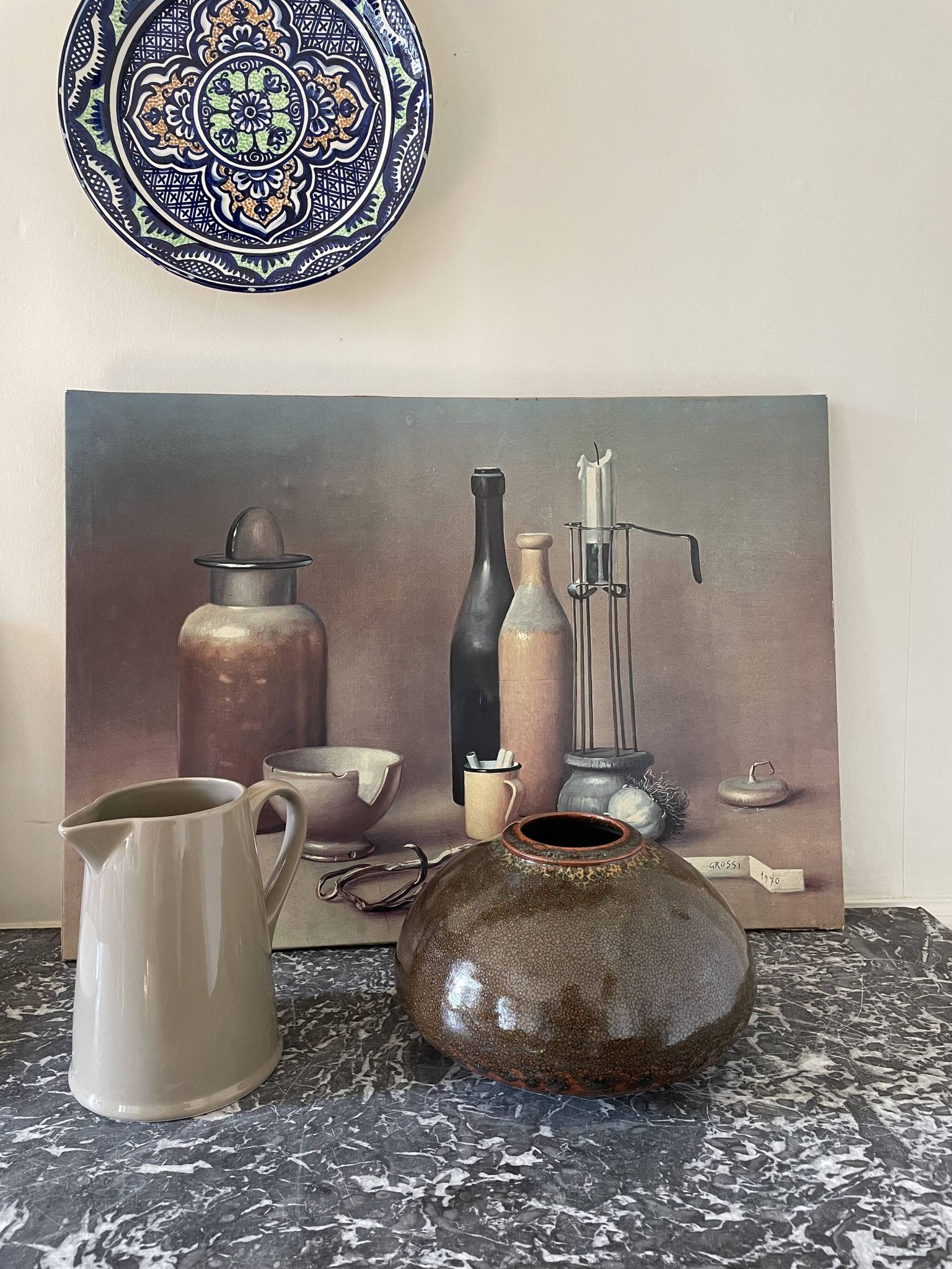 Vase émaillé