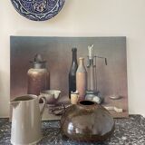 Vase émaillé