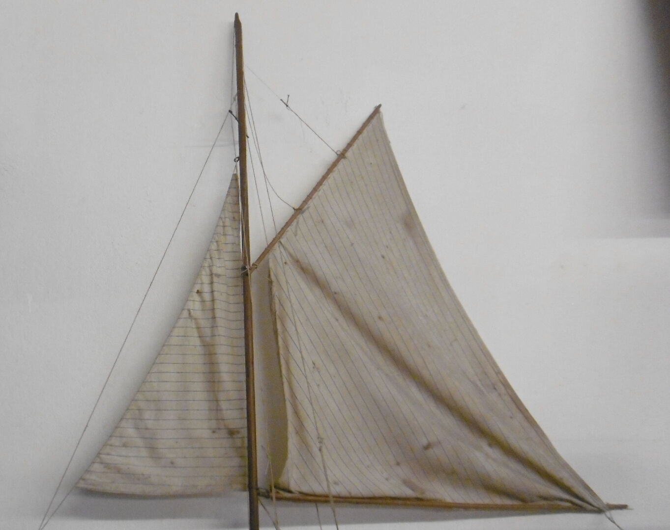 Pool sailboat, model of old boat