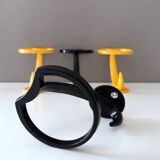 4 vintage coat hooks, vintage interior, 70's