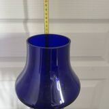 Ancient Medusa Cobalt Blue Cup Vase Jozefina Krosno Octopus Blown Glass