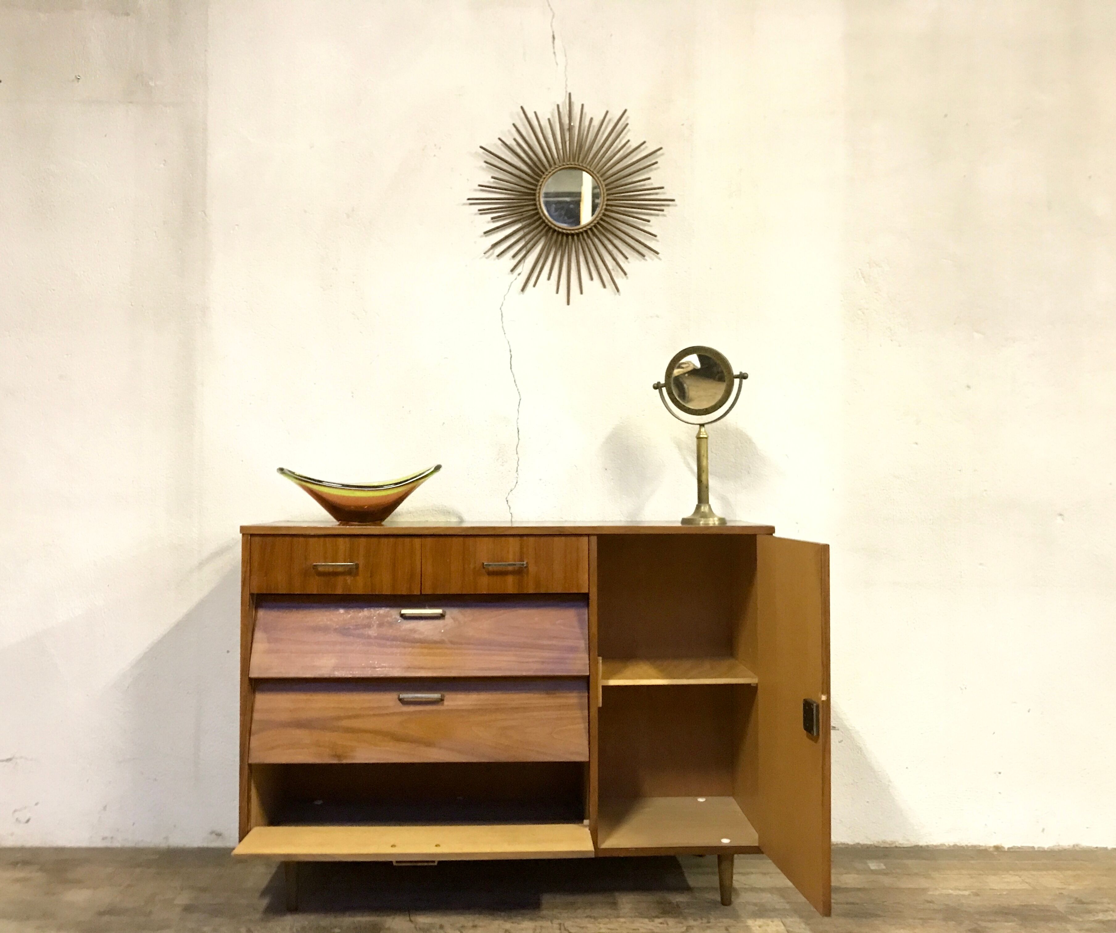 Vintage teak chassure furniture 1960