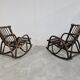 Pair of vintage bentwood rocking chairs, 1960s