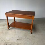 Old work table / draper from a wooden haberdashery.