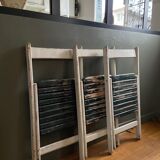 3 folding chairs 1930