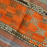 6x9 Soft Colors Persian Kilim Rug, 179x267Cm Anatolian Rug