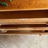 Rattan chest of drawers