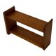 Vintage wooden wall shelve rack in pinewood minimalist design