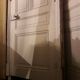 Haussmannian door 83x219 with old glazed transom frame 100x310 interior
