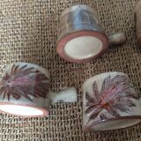 7 tasses à café Vallauris