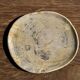 Oval petrified wood dish or bowl with grey edges D28x24 -3779