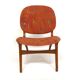 Fauteuil scandinave en hêtre, "Jylland" JIO Möbler, Suède, 1950