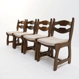 Dining Set by Guillerme & Chambron for “Votre Maison”