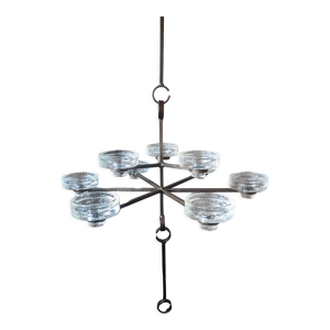 Lustre chandelier fer