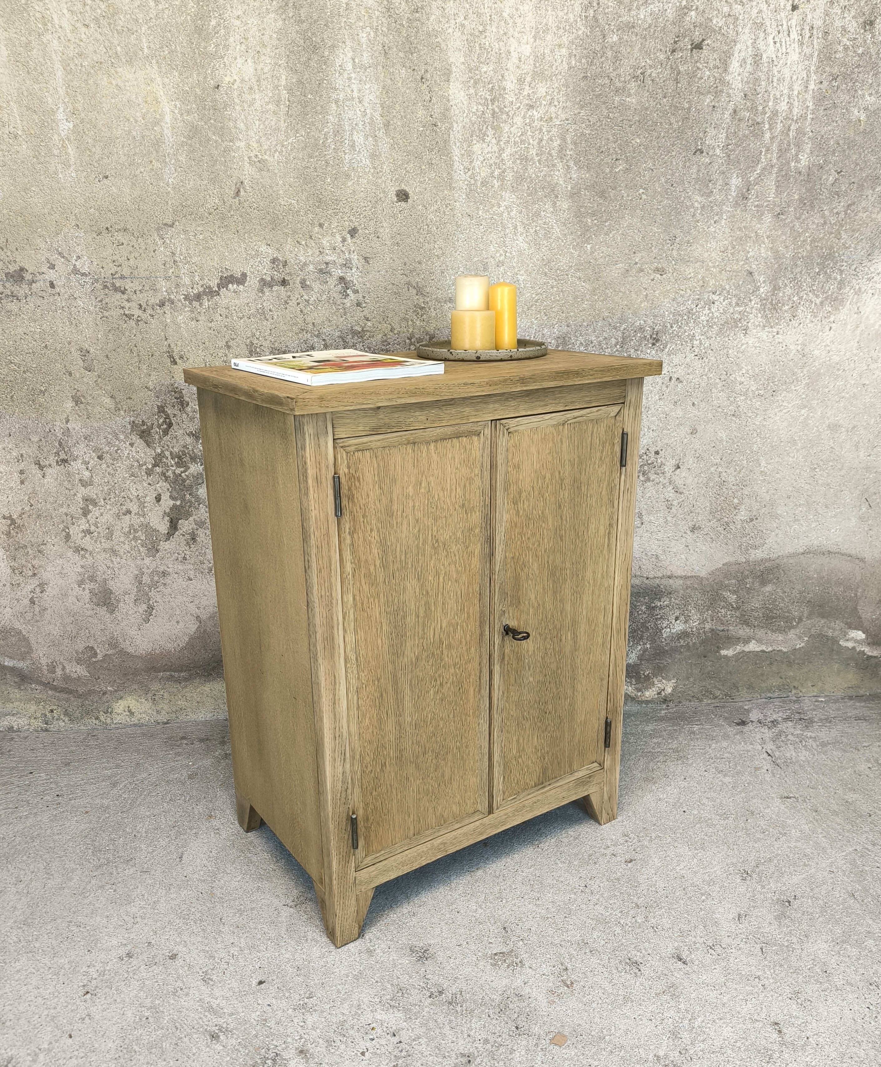 Small vintage two-door sideboard