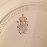 Suite of 5 Lunéville plates