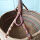 Large artisanal bolga basket from ghana