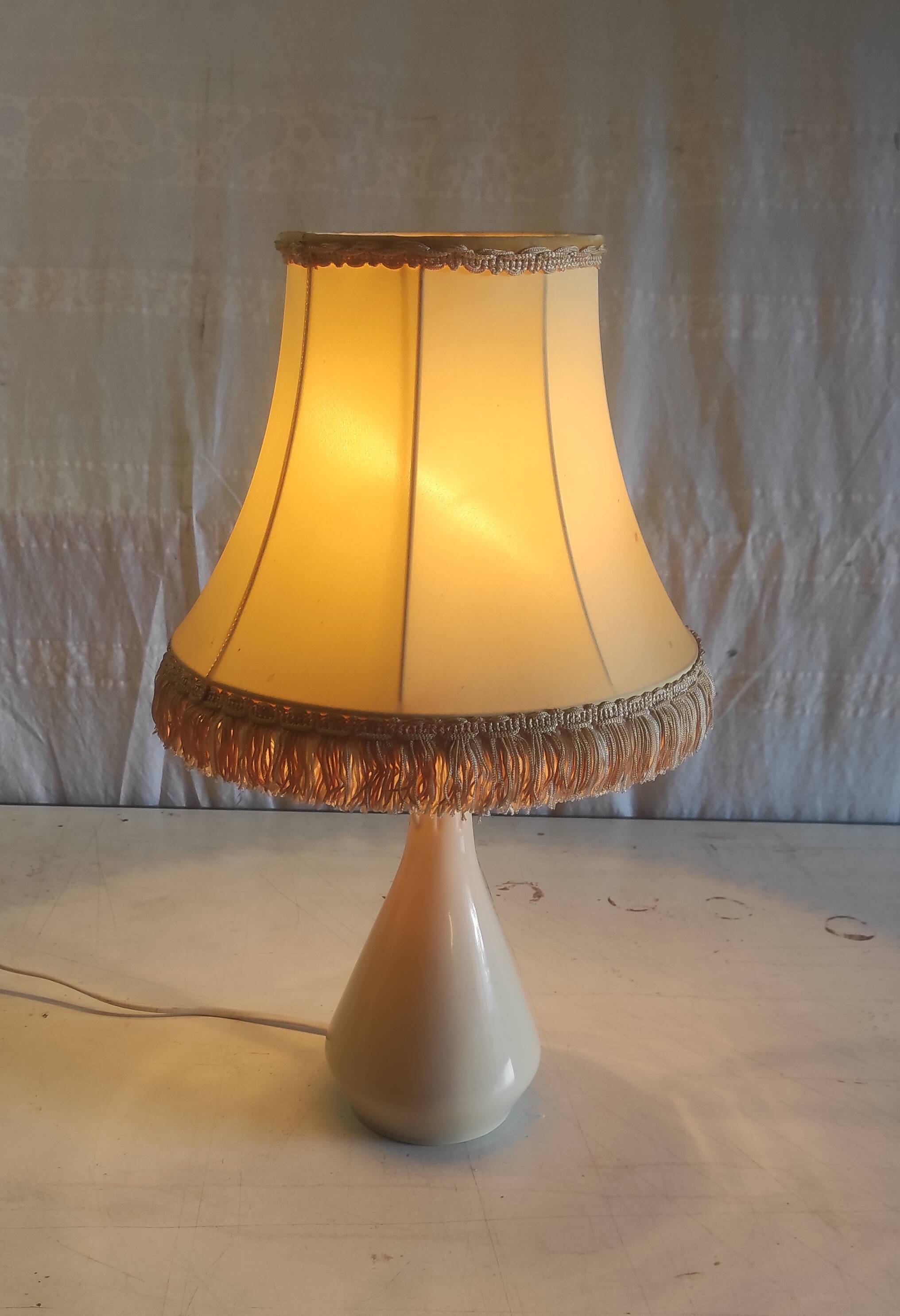 Art Deco style ceramic table lamp - mid-20th century